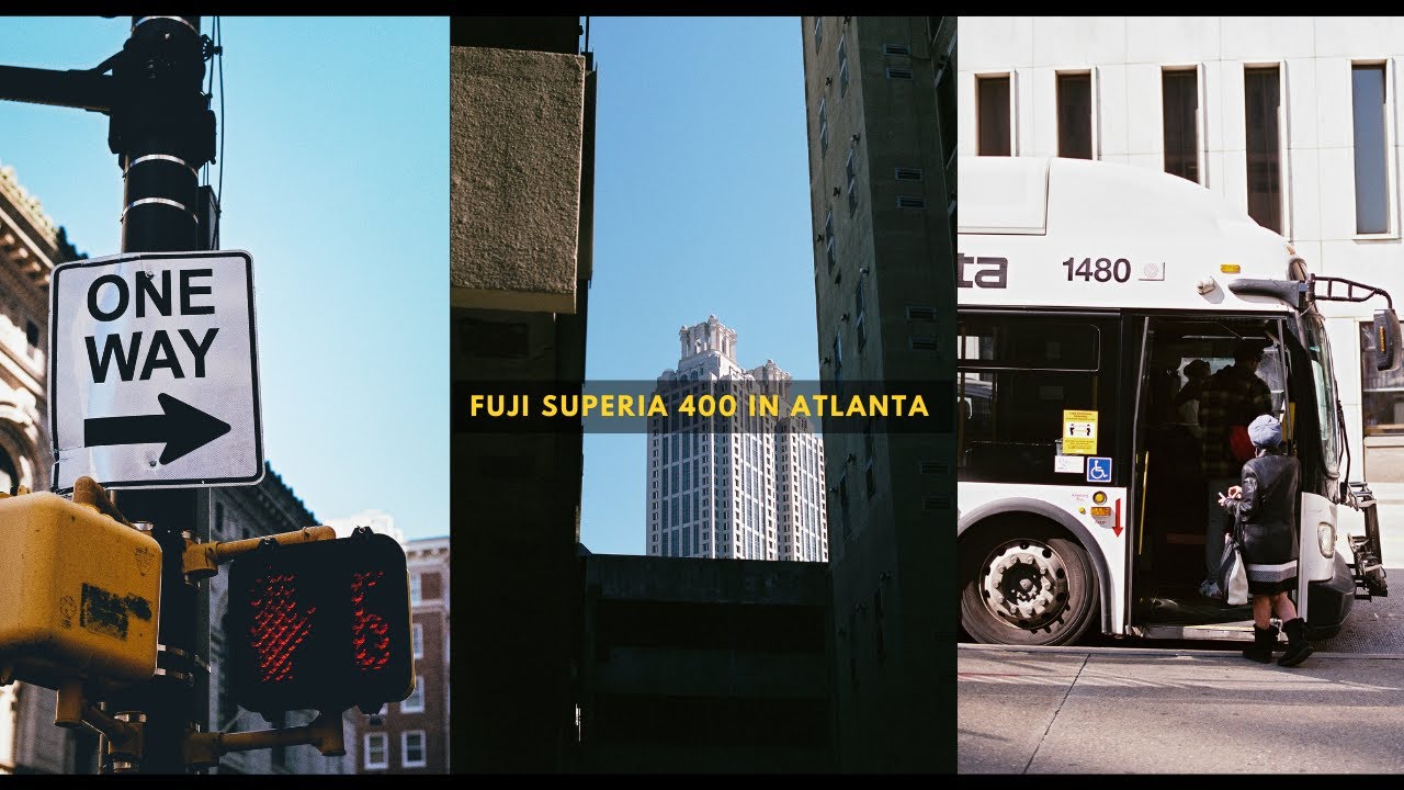 ATLANTA Street FILM Photography | FUJI SUPERIA 400 + NIKON n65