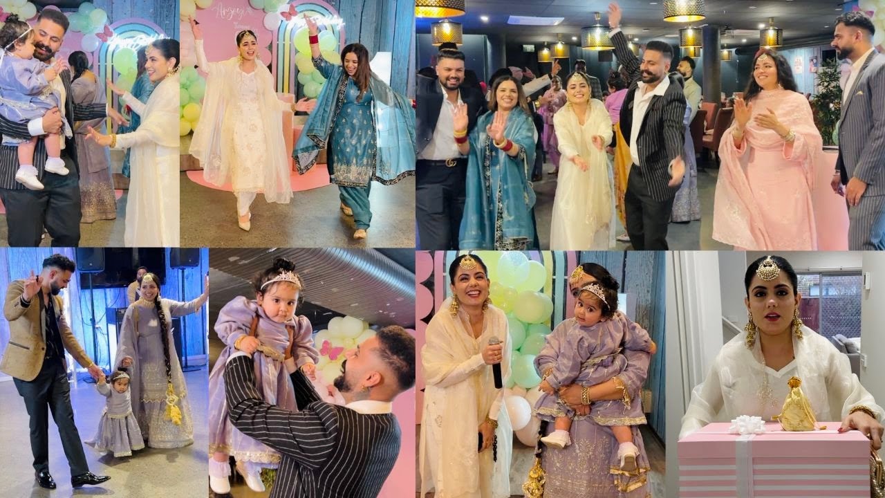 DARANI JITHANI KI DANCE PERFORMANCE ON FIRST BIRTHDAY PARTY | BIRTHDAY GIFT REVEALED | INDER & KIRAT