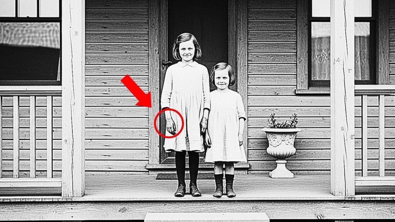 It was just a photo of two sisters — until the experts zoomed in on their hands