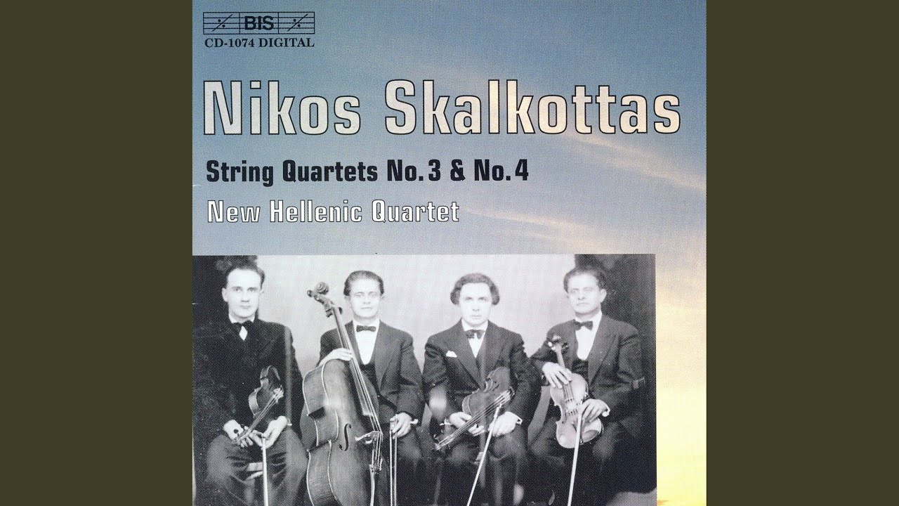 String Quartet No. 4, AK 35: III. Scherzo. Presto - Ein wenig langsamer