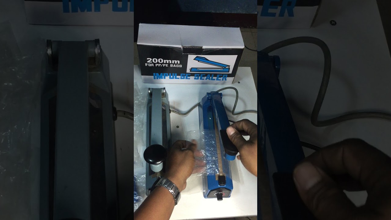 Como usar una Selladora de bolsas (Impulse Sealer)