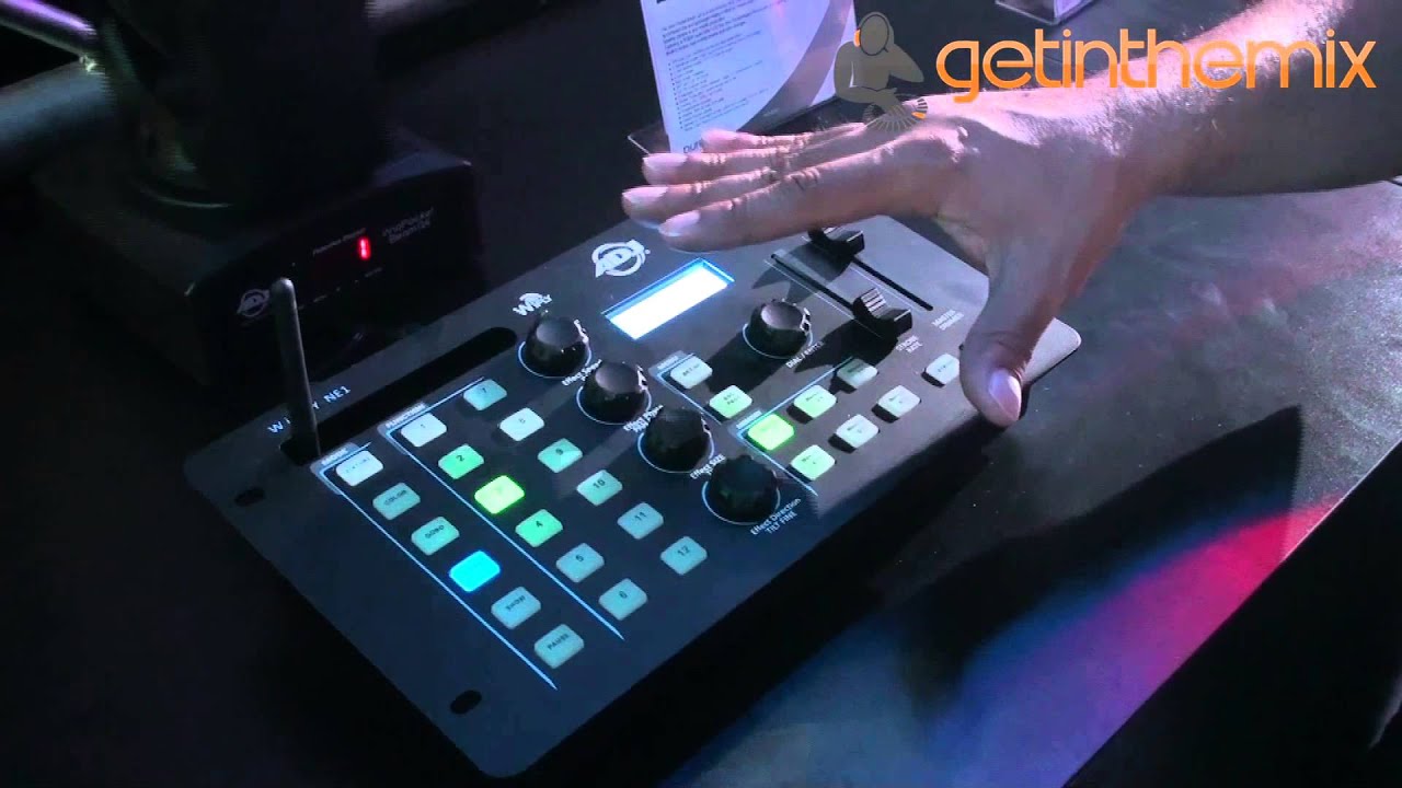 American DJ Wifly NE1 @ MusikMesse2015 with Getinthemix.com