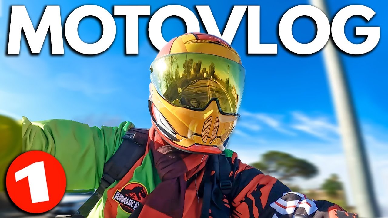 il mio PRIMISSIMO MOTO VLOG!
