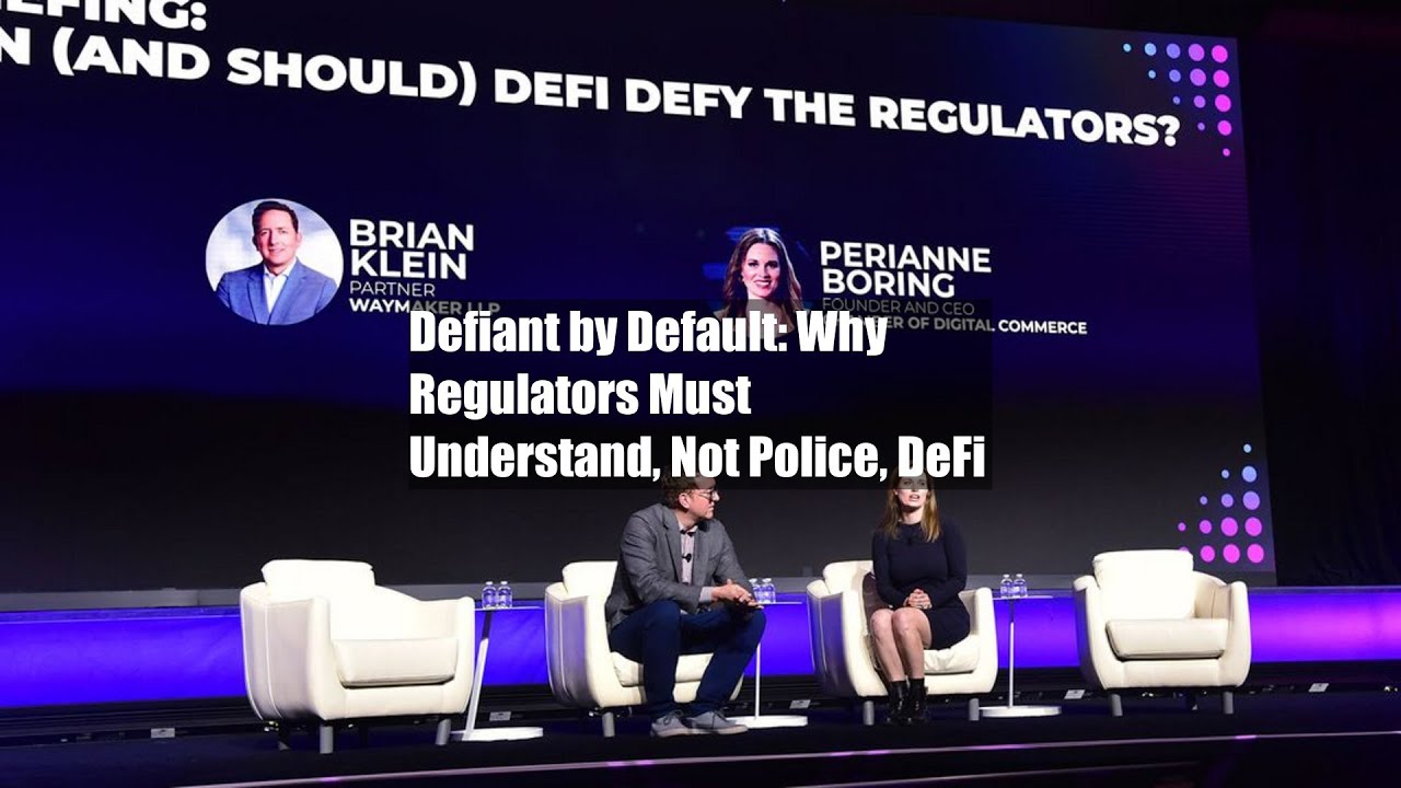 Defiant by Default: Why Regulators Must Understand, Not Police, DeFi