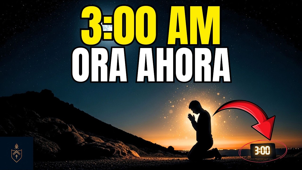 ¿Te despertaste a las 3 AM? | Di esta oración AHORA y calma tu corazón.