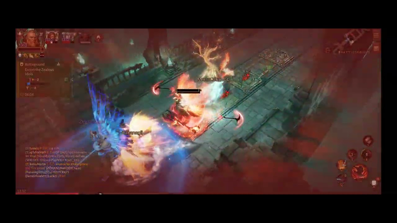 Diablo Immortal: Woe (Barb) Whale Lobby