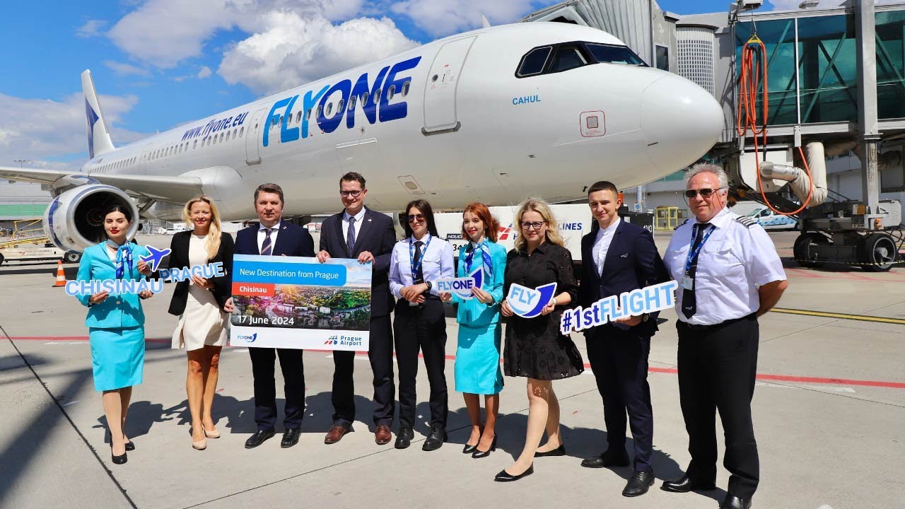 Launch of Direct Flight: Chișinău to Prague!