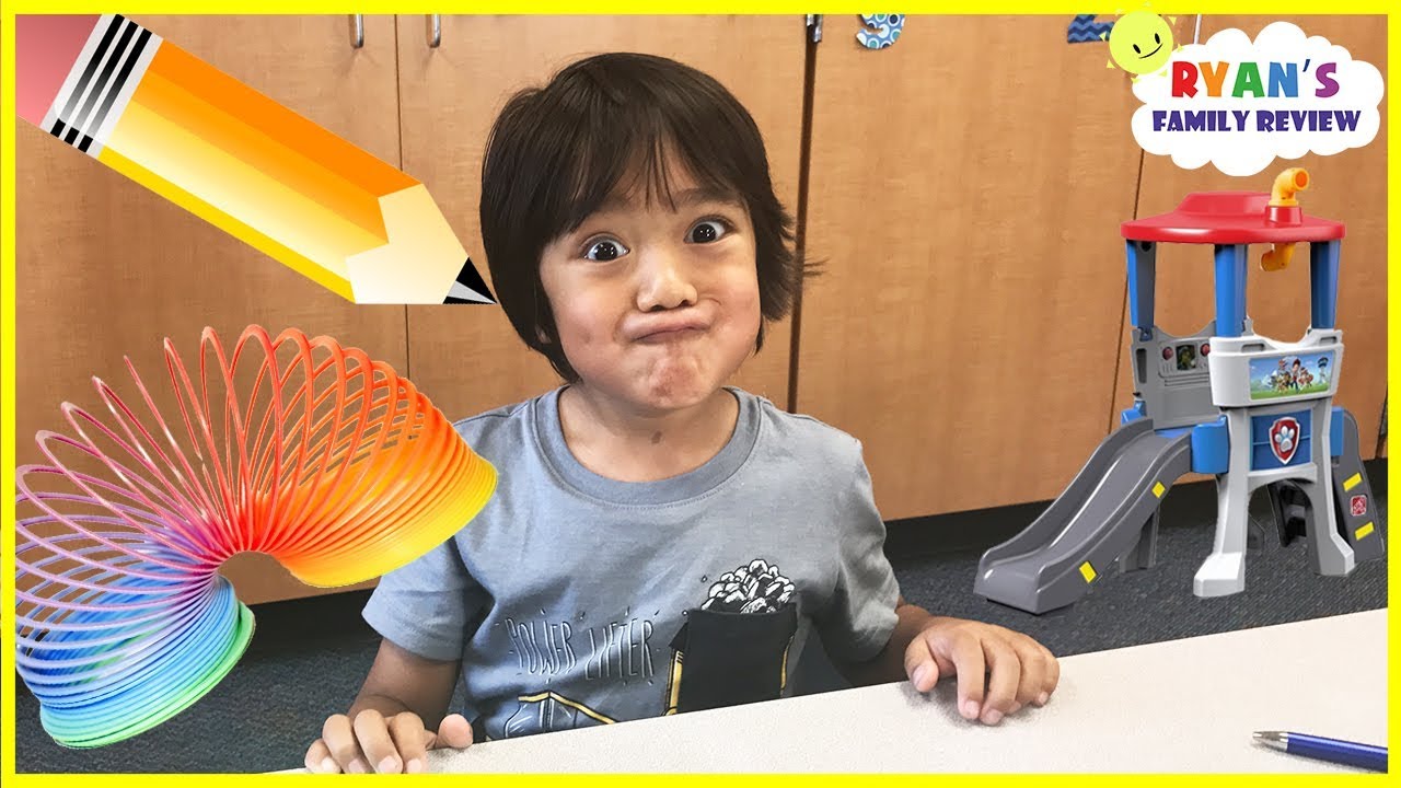 Kid Meet the teacher back to school classroom tour + Paw Patrol Lookout Climber Tower