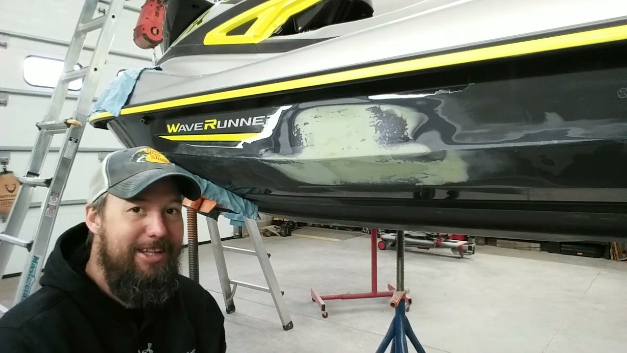 Totalboat Total Fair sanding, fairing and project overview Yamaha Nanoxcel Hull