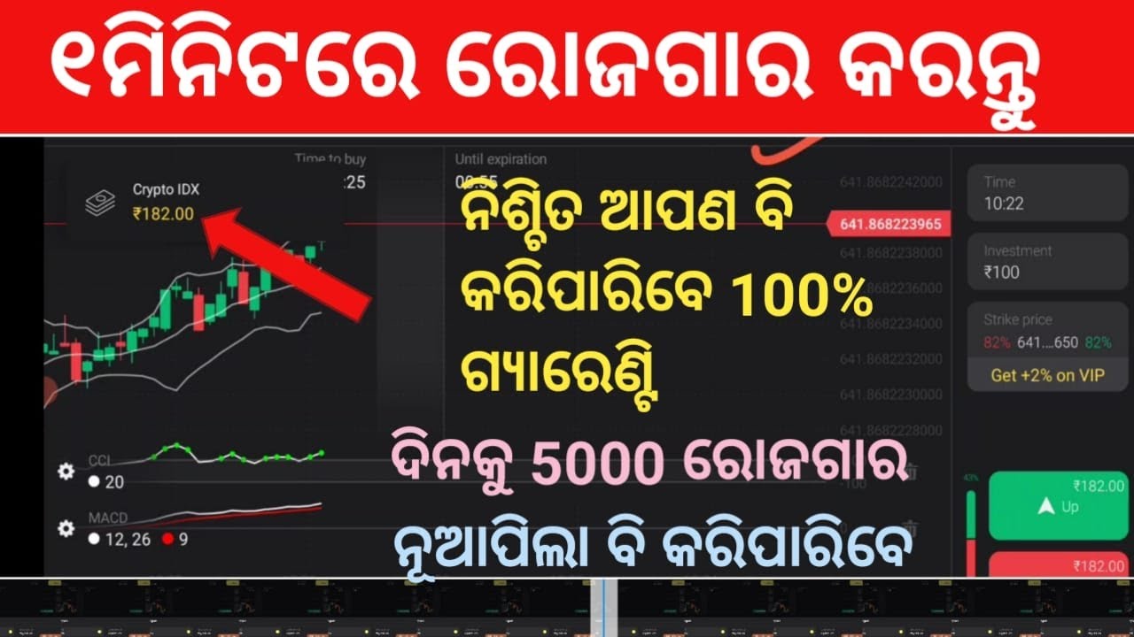 Binomo Trading Strategy 100% win // Earn money online at home