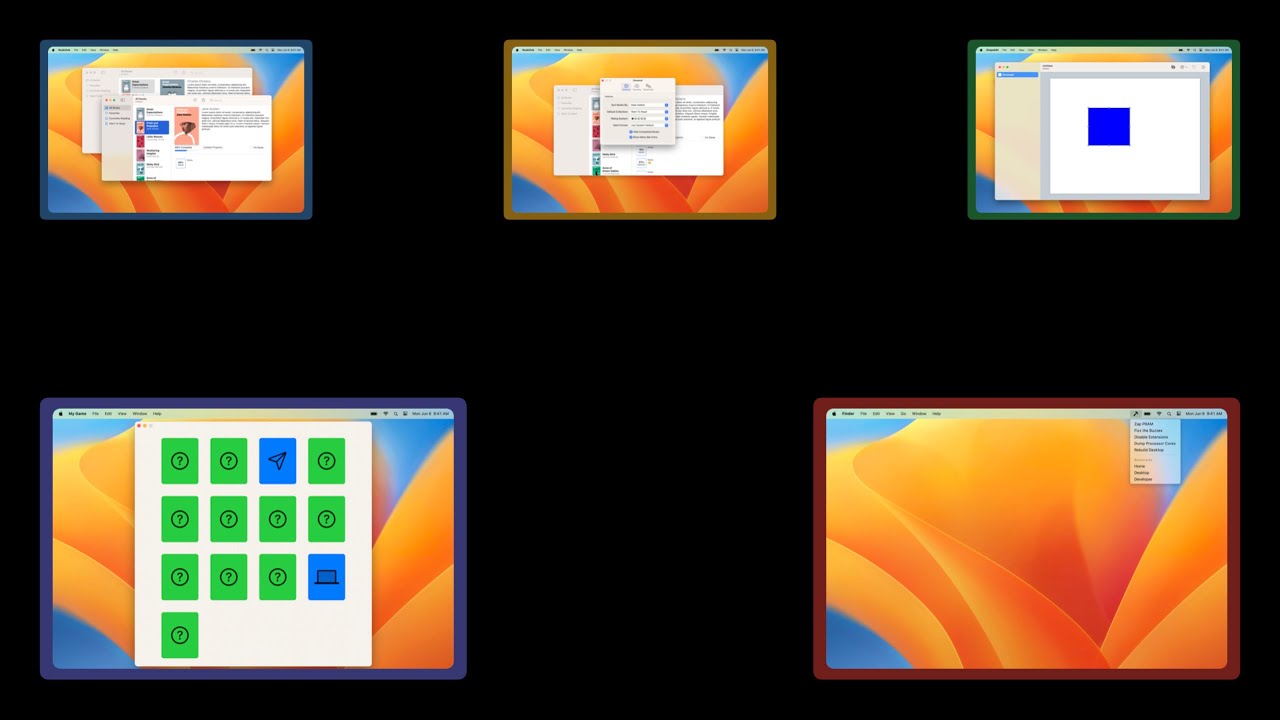 WWDC22: Bring multiple windows to your SwiftUI app  | Apple