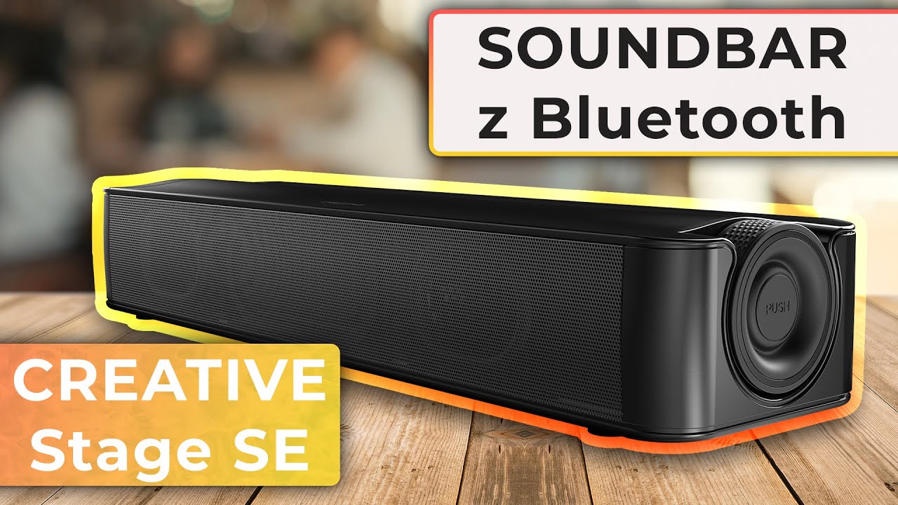 Nowoczesny soundbar z Bluetooth | Creative Stage SE
