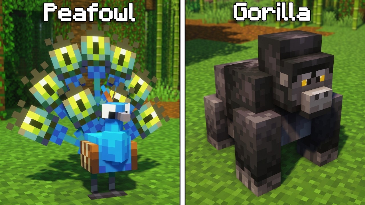 What If Mojang Added GORILLA In Minecraft (Hindi)