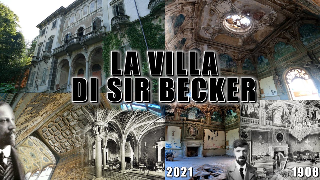 IL PALAZZO NOBILIARE ABBANDONATO DI SIR BECKER! VILLA DI 400 ANNI, DARIO ARGENTO VI GIRÒ UN FILM!