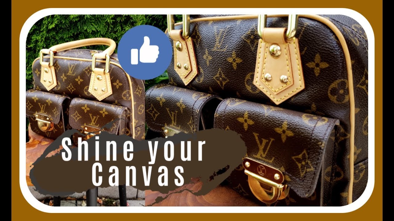 Louis Vuitton Handbag Cleaning I HOW to shine the Canvas Tutorial I Reinigung I KatisweltTV