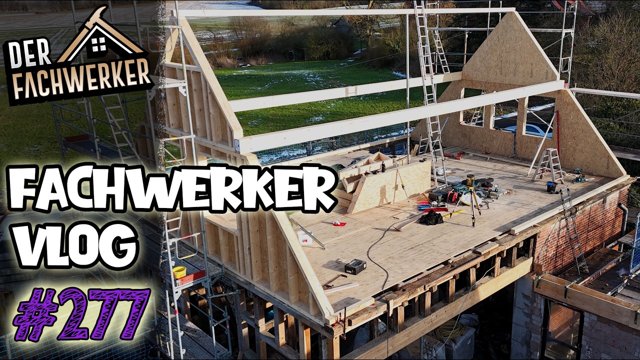 Fachwerker VLog #277 - Dicke Pfetten für das Fachwerkhaus!