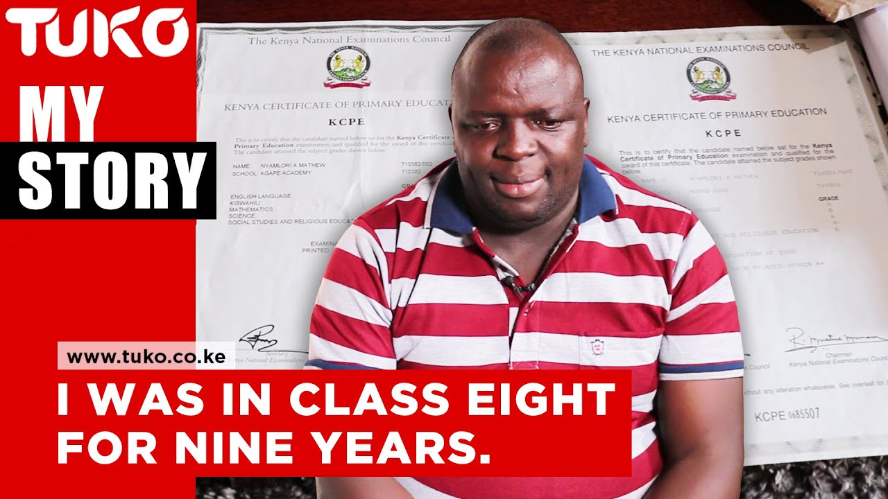 My 22 years in primary school were hell - Mathew Aol Nyamlori | Tuko TV