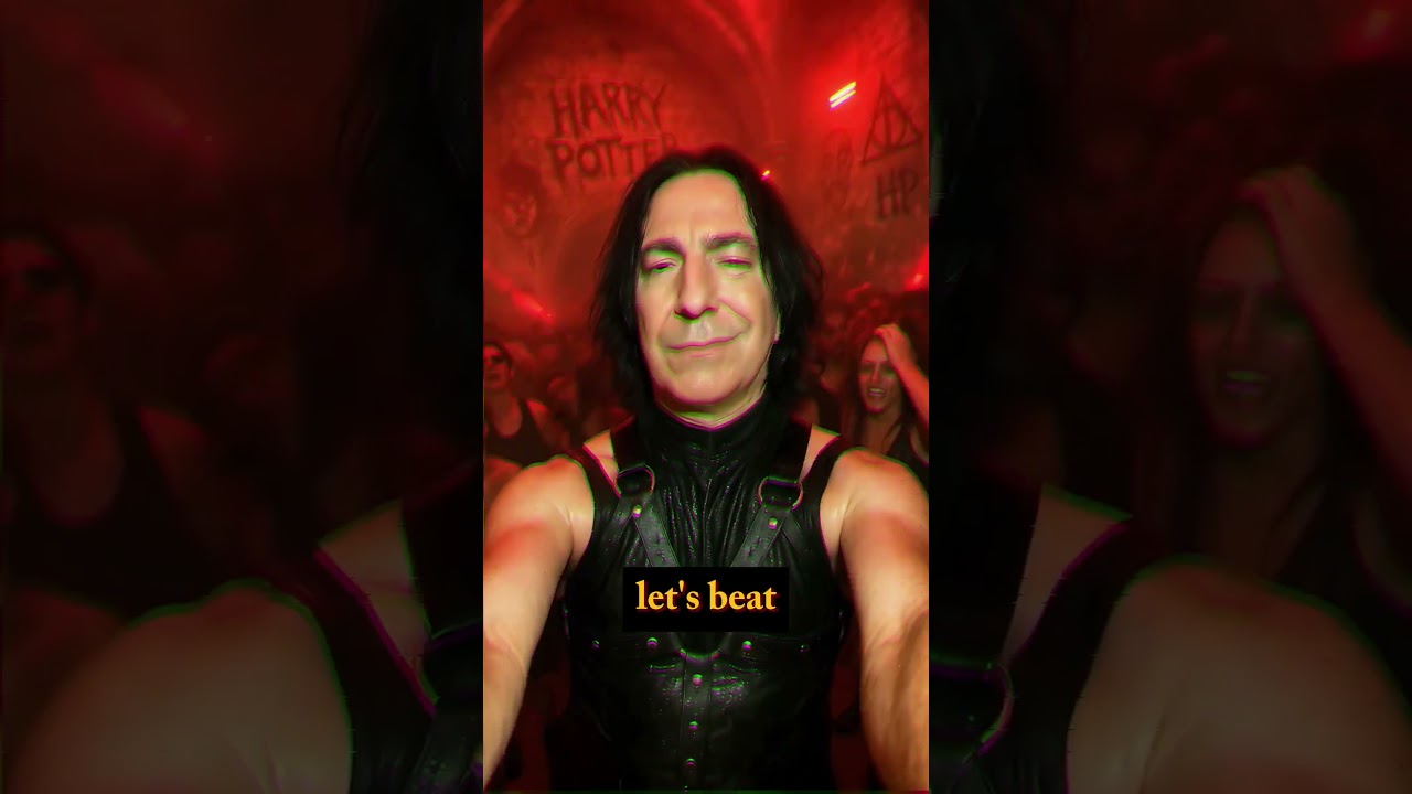 Hogwarts After Dark: Harry Potter's Magical Disco Rave 🪩🎶#ai #ClubScene #bassdrop #edm #edmmusic #dj