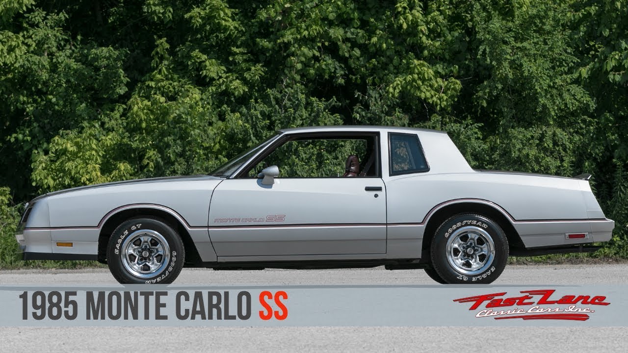 1985 Chevrolet Monte Carlo SS For Sale