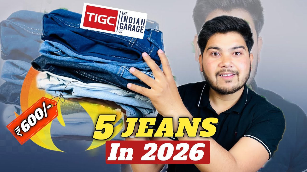 5 Best Indian garage Jeans For Men under ₹1000|Indian garage co. Jeans Review|Jeans for men in 2026