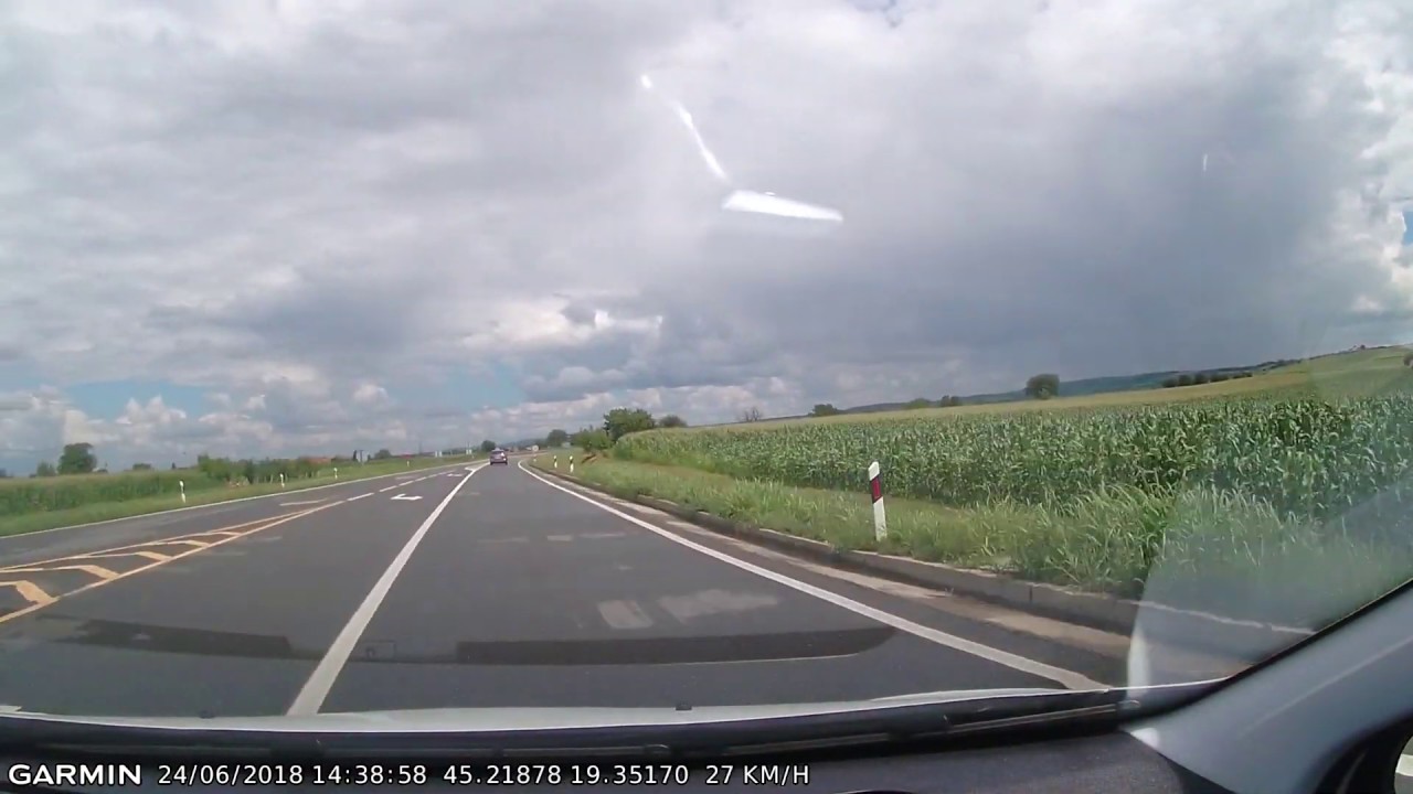 DRIVE #167: Vukovar-Sotin-Ilok (Croatia) (timelapse 4x) *Read Description*