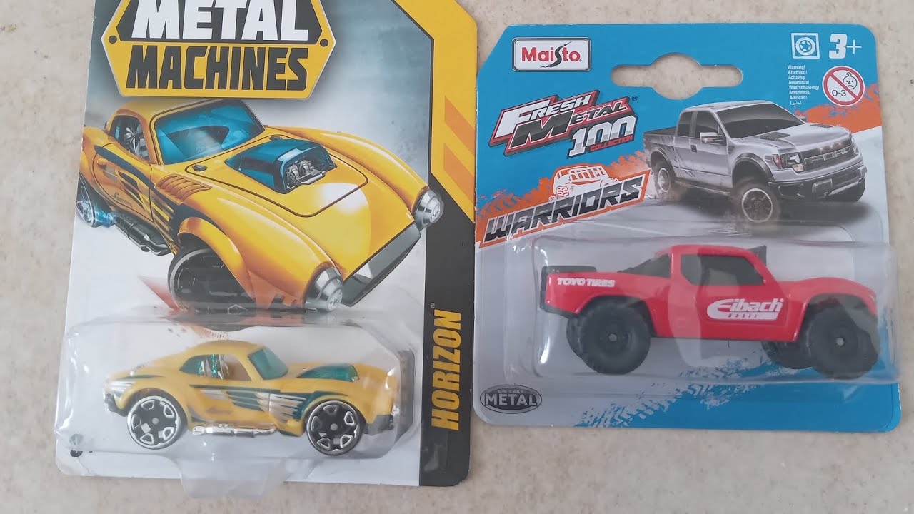 2 New Cars Zuru Horizon & Maisto Trophy truck