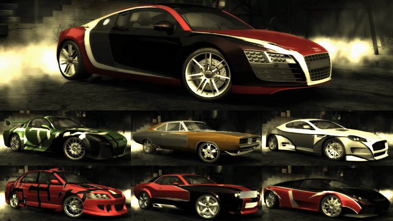 NFS Carbon Boss Cars in Need for Speed Most Wanted.