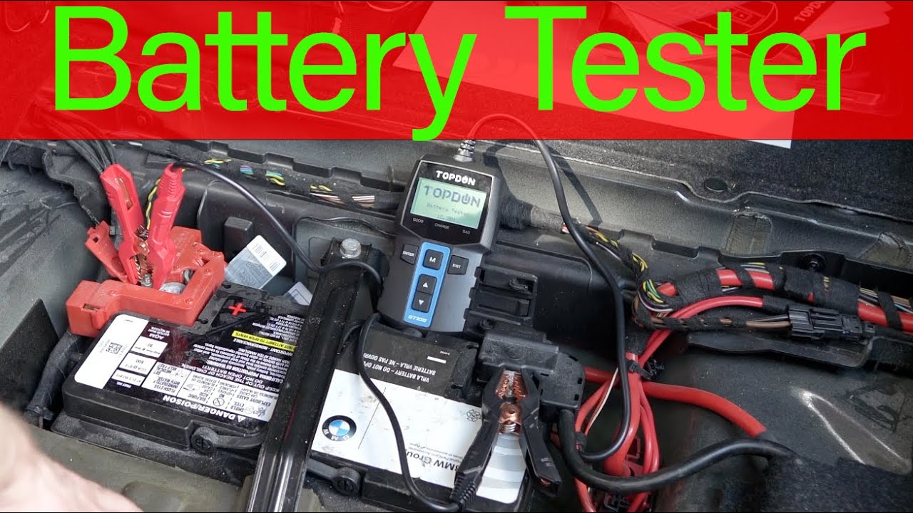 Battery Tester Review BT100 How To Test Battery & Alternator