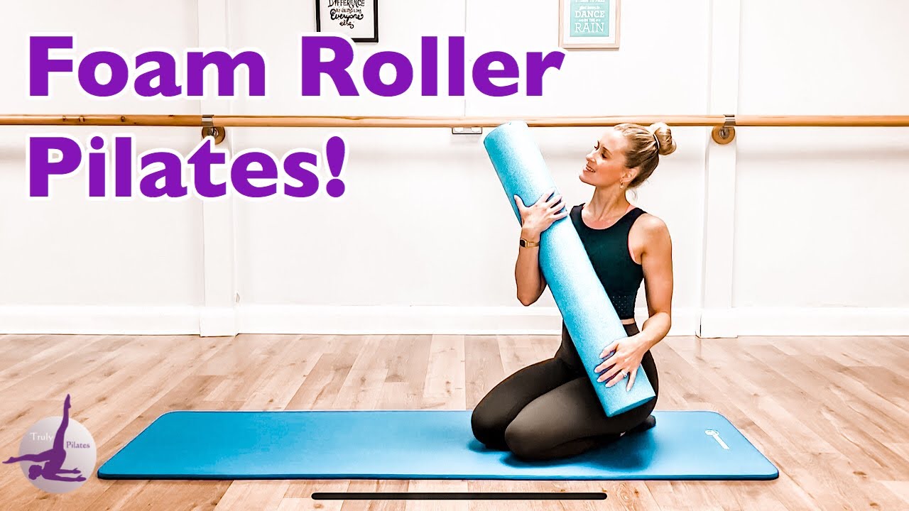 PILATES ON THE FOAM ROLLER | Pilates for Beginners | Pilates Home Workout