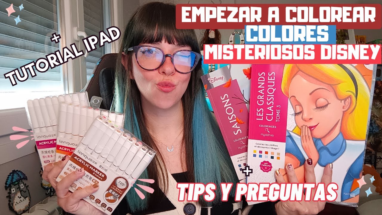 🎨Cómo EMPEZAR a COLOREAR por NÚMEROS + Tutorial en IPAD✨