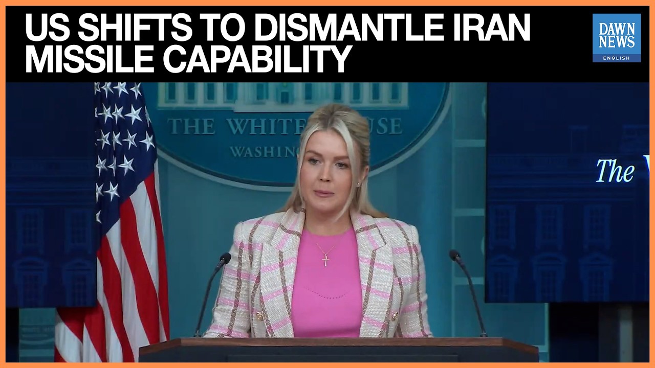 US Military Moves to Dismantle Iran Missile Production, Press Secretary Says | Dawn News English