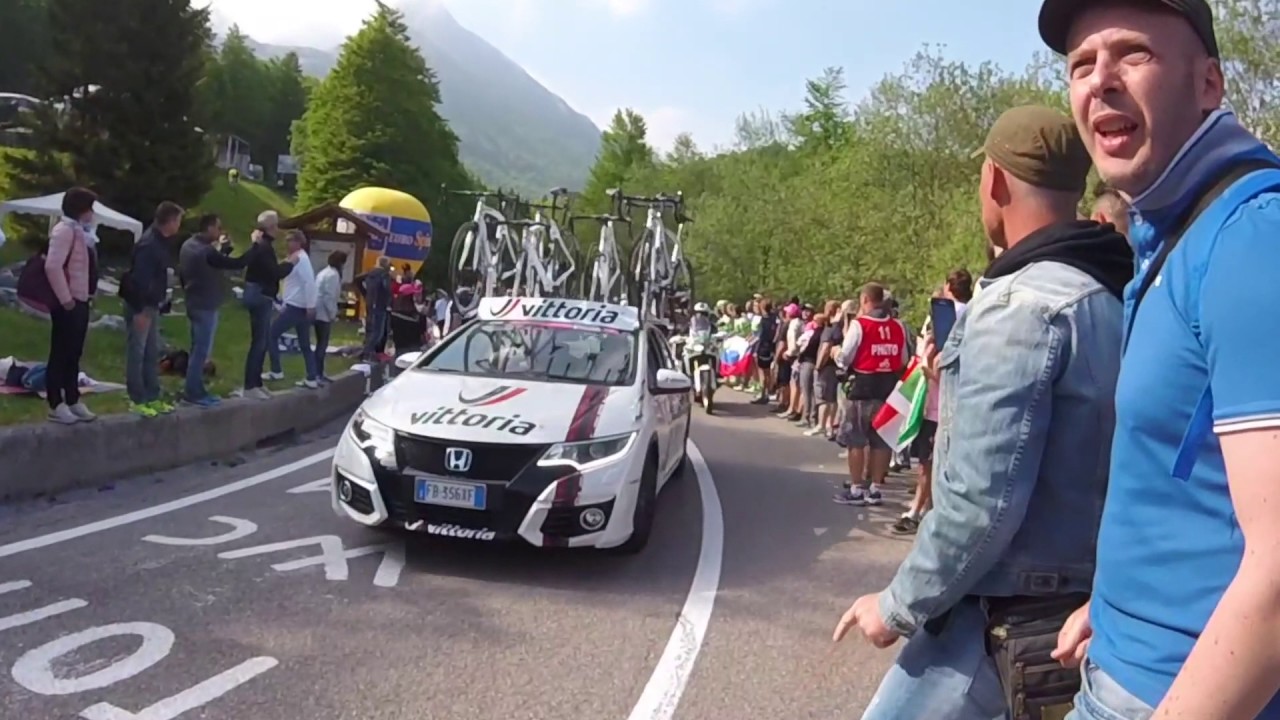 GIRO D'ITALIA 100 - TAPPA 19 ARRIVO A PIANCAVALLO - GoPro HERO
