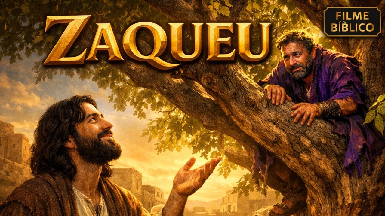 ZAQUEU | FILME BÍBLICO ÉPICO| O HOMEM QUE JANTOU COM JESUS E NUNCA MAIS ROUBOU