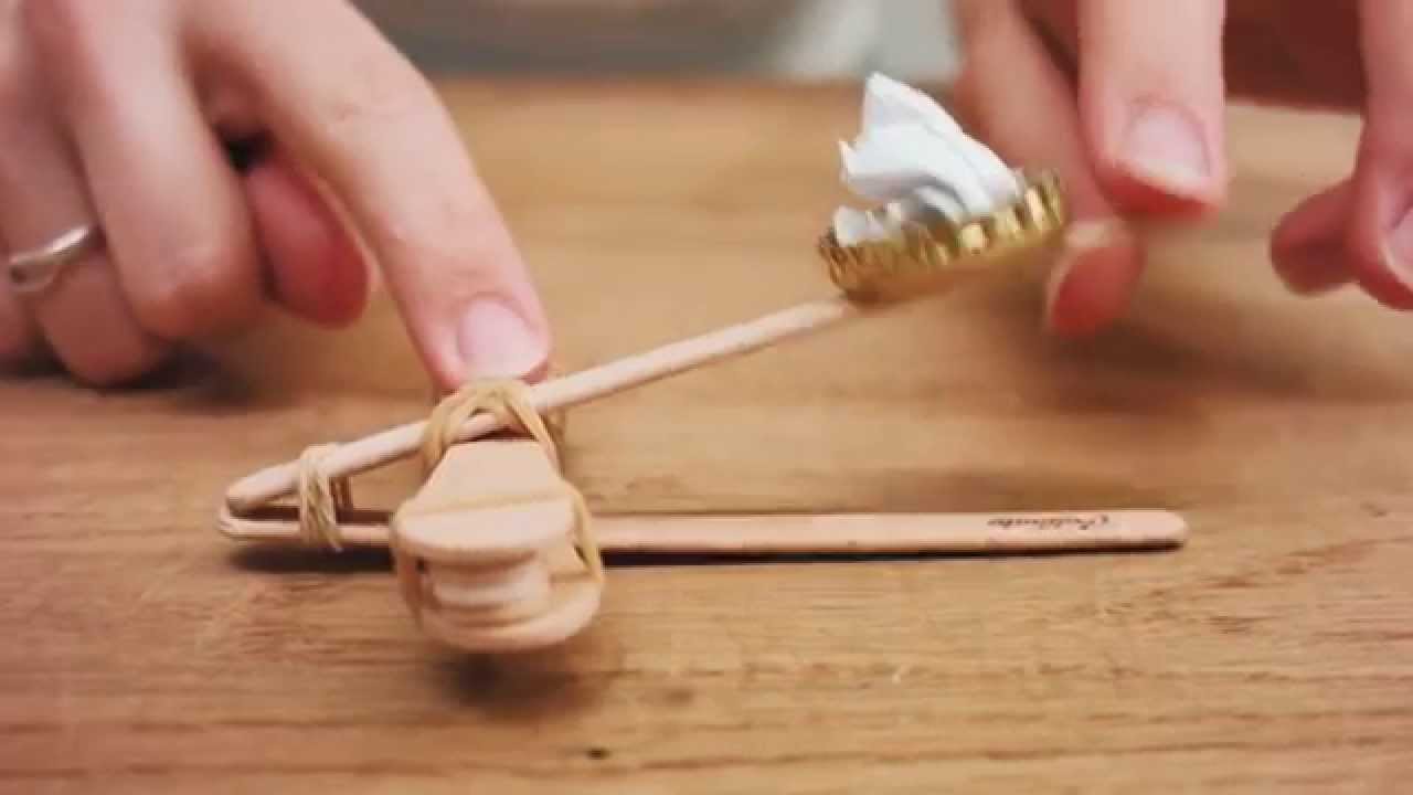 Bricolage - la catapulte