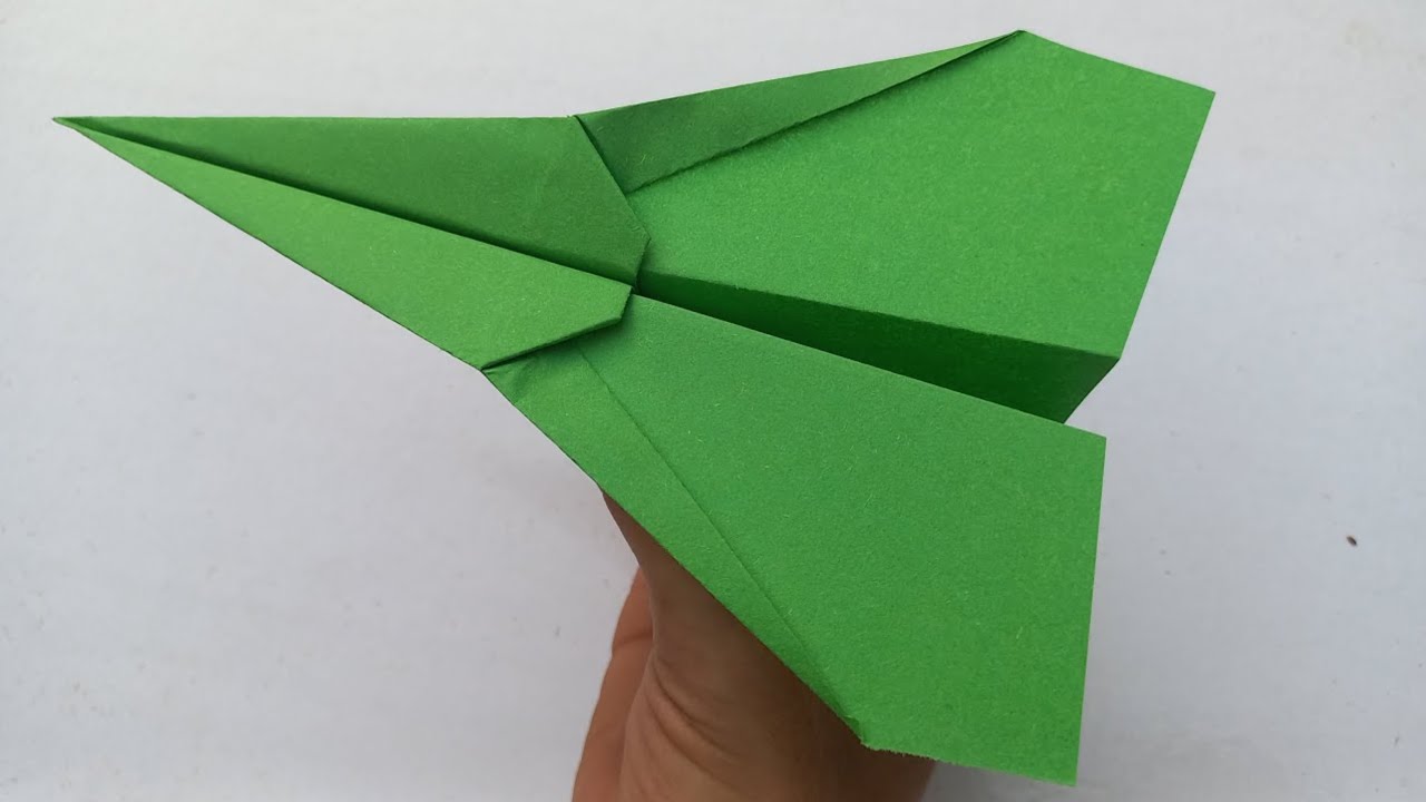 Cómo Hacer un Avión de Papel que Vuela Mucho y Súper Lejos | Aviones de Papel