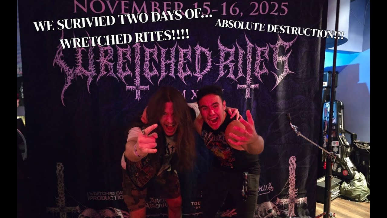 THE ANTICHIRST SIEGE MACHINE DESTROYED CALIFORNIA!!! WRETCHED RITES MMXXV DAY 2! ED&B Ep 4