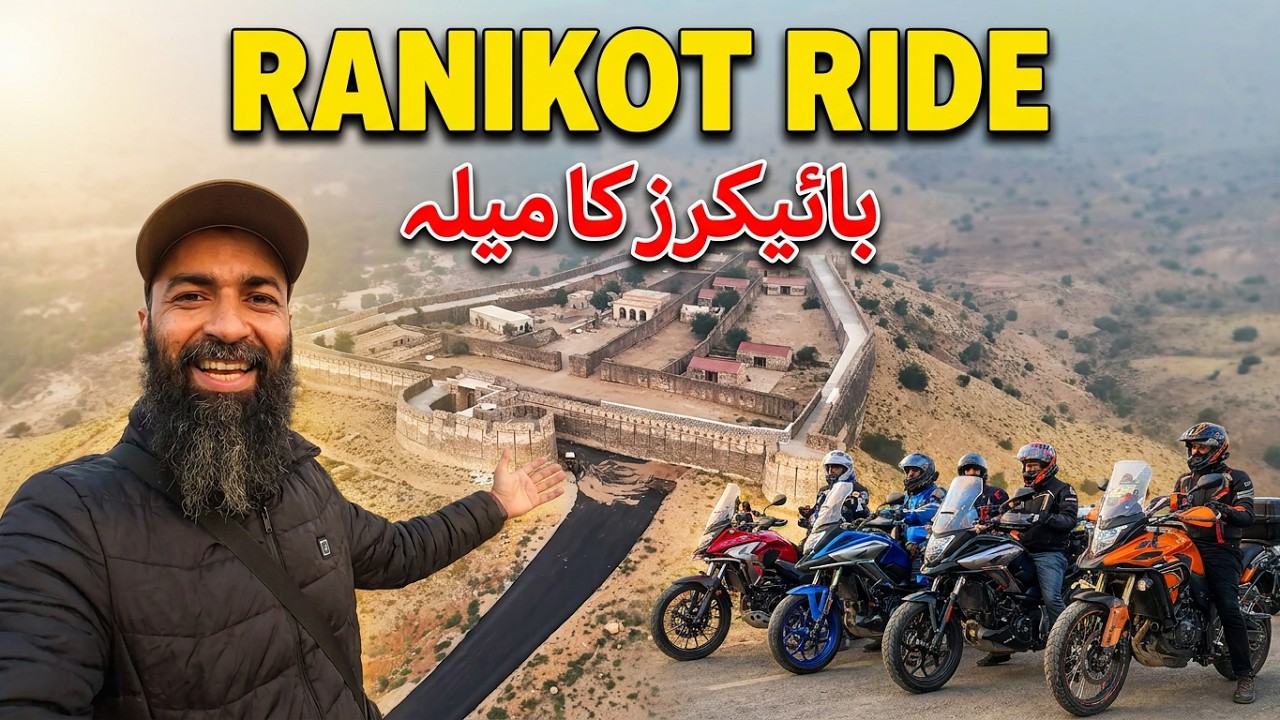 Bikers Brotherhood Winter Ride to World’s Largest Fort Ranikot 2025