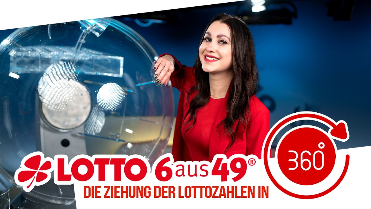 Die Ziehung der Lottozahlen vom 21.02.2026 in 360 Grad