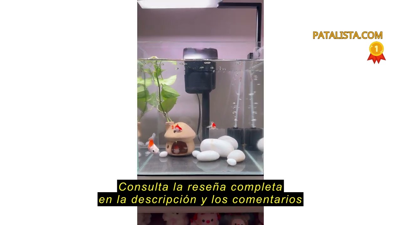 Reseña del FZONE SOLO Serie Nano LED Lámpara Acuario, Espectro Completo Y Regulable, Controlada Por