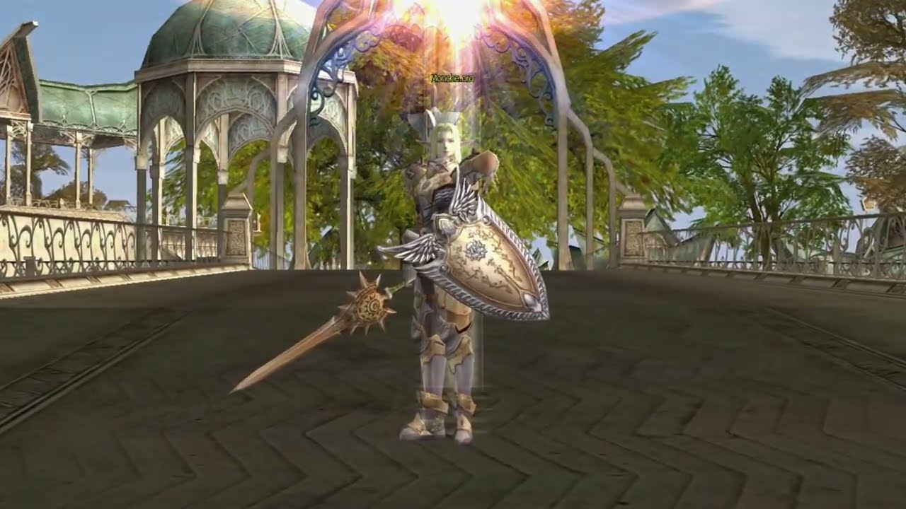 Use skills Swordsinger | Sword Muse [Lineage II - Interlude]
