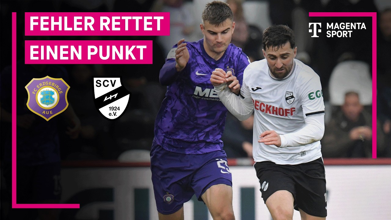 FC Erzgebirge Aue - SC Verl, Highlights mit Live-Kommentar | 3. Liga | MAGENTA SPORT