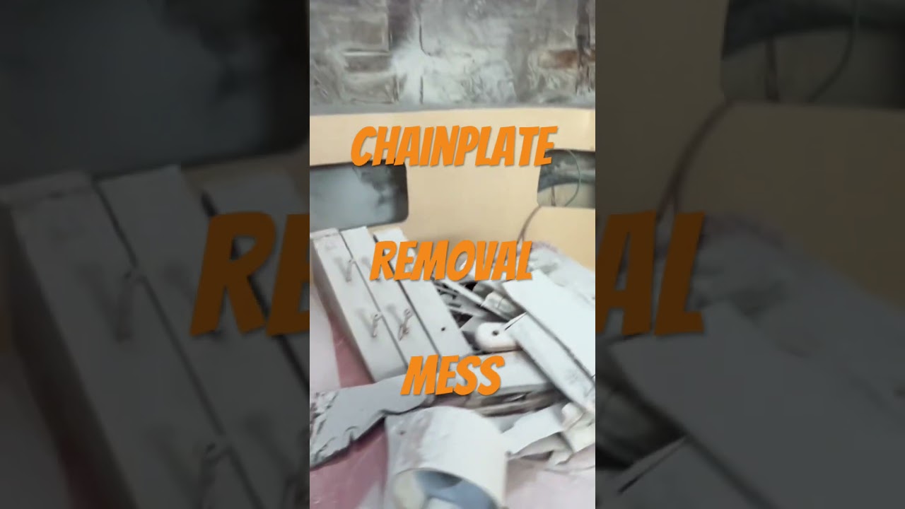 Chainplate removal mess of our 1987 Slocum 43&rsquo; #sailing #boatwork #boatrefit #DIYsailboat