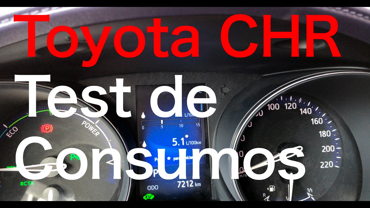 Toyota CHR - Prueba de consumos en nacional y autovía