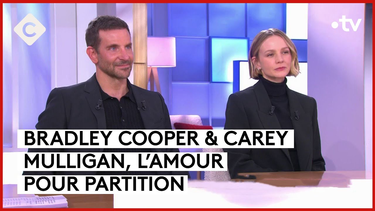 Bradley Cooper & Carey Mulligan en exclusivité mondiale ! - C à Vous - 29/11/2023