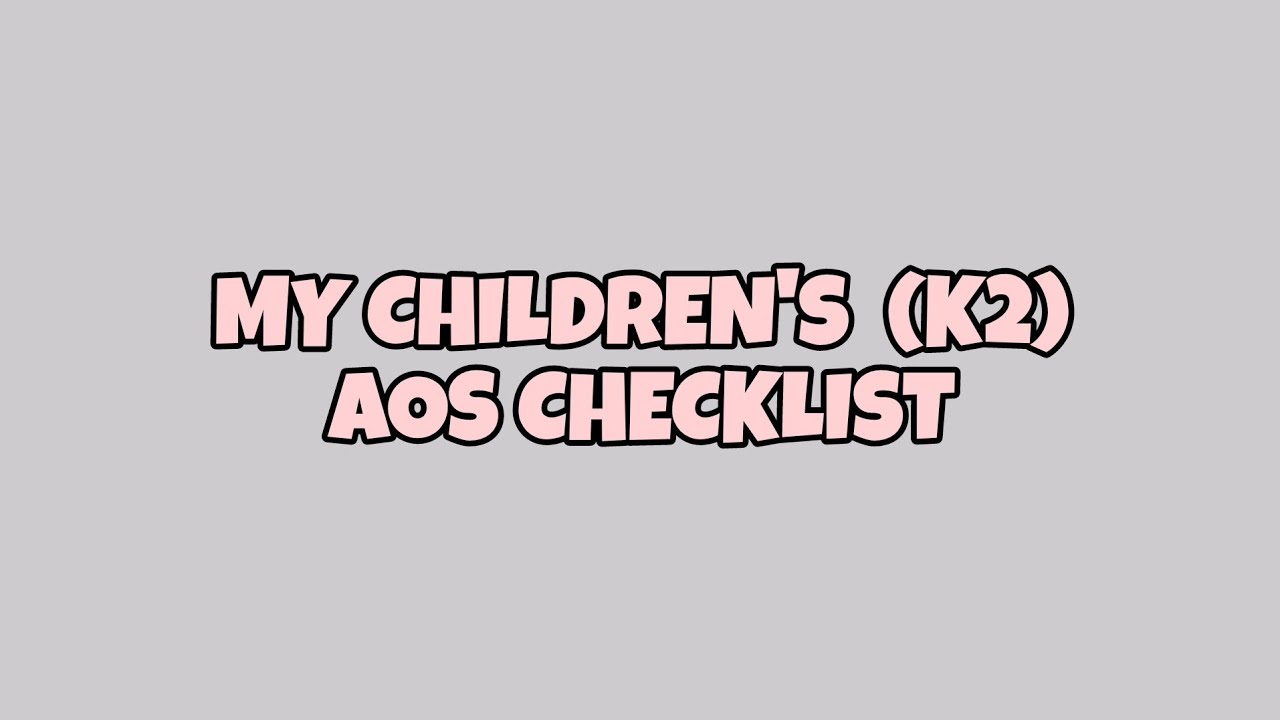 MY K2 ADJUSTMENT OF STATUS CHECKLIST | Carin Mead + Life in the US