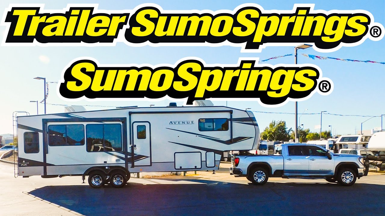 Trailer SumoSprings TSS-107-47 Install on Alliance Avenue 5th Wheel RV Pulled by a GMC Sierra
