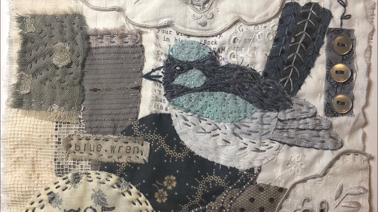 Block 2 for our Slow Stitch Collab 7- this is for Anne