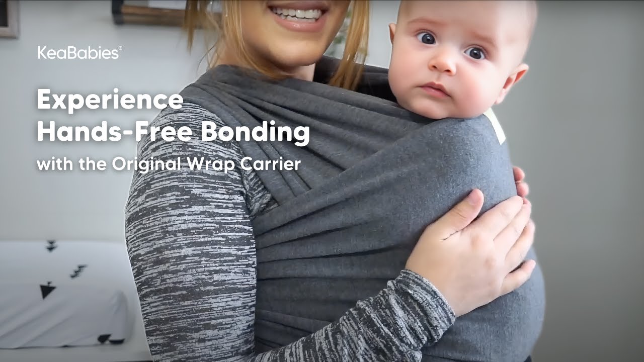 Учебное пособие по ношению слинга | Как завернуть новорожденного в слинг-кенгуру KeaBabies