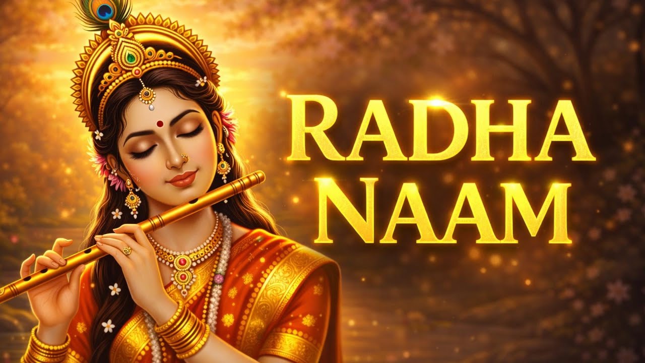 Radha Radha Naam Jaap 11000 Times | Peaceful Divine Bhakti Dhun