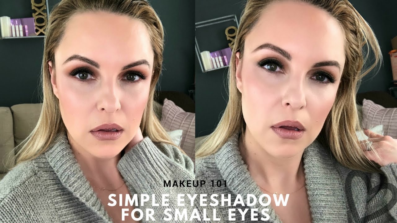 Easiest Eyeshadow Technique For Small Eye Shapes - Elle Leary Artistry